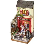 Rolife : Maison à construire soi-même, représentant une librairie à Vienne, avec éclairage LED, 290 pièces