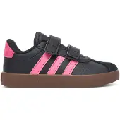 Adidas Vl Court 3.0 Infant Trainers Noir EU 26 Enfants