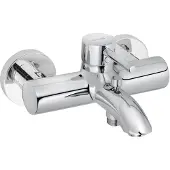 Kludi Bozz Robinetterie pour baignoire et douche DN15, chrome, 1 pièce.