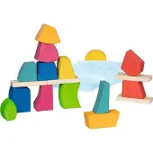 Goki Blocs de construction en bois Creo, 14dlg.