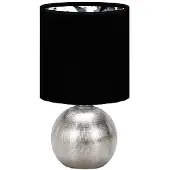 Ideus Perlo E14 noir/argenté Veilleuse de table