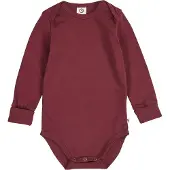 Müsli Barboteuse / body rouge foncé