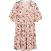 s.Oliver Robe ivoire / sépia / rose ancienne / bordeaux