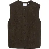 Comma Cardigan brun foncé