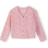 MINOTI Cardigan rose clair