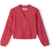 MINOTI Cardigan framboise