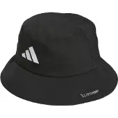 Adidas Chapeaux de sports 'CLIMAPROOF BUCKET' gris / noir