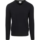 State of Art Pull V-Neck Marine Bleu foncé Bleu taille 4XL