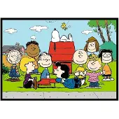 Trefl Puzzle 4 en 1 Snoopy : Les aventures de Peanuts –