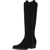 Elara Bottes de cowboy noir