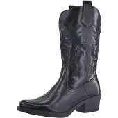 Elara Bottes de cowboy noir