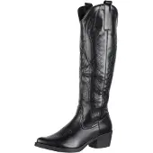 Elara Bottes de cowboy noir