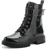 Elara Bottines à lacets noir