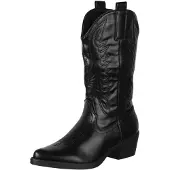 Elara Bottes de cowboy noir
