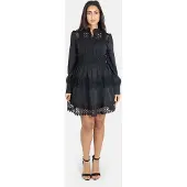 Elara Robe-chemise noir
