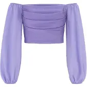 Elara Chemisier violet clair