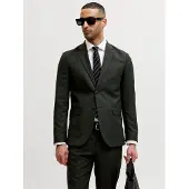 Jack & Jones Veste de costume 'JPRSOLARIS' vert foncé