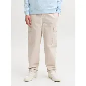 Jack & Jones Junior Pantalon 'JPStevan Crisp' gris clair
