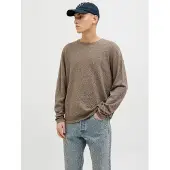 Jack & Jones Summer Sweater Marron L Homme