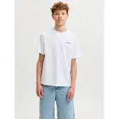 Jack & jones Junior T-Shirt jaune / oxyde / noir / blanc