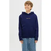 Jack & Jones Junior Sweat 'JORNorrebro' bleu foncé / noisette