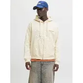 Jack & Jones Veste de survêtement 'JORNorrebro' blanc cassé