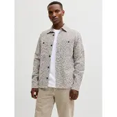 Jack & Jones Chemise 'JPRBLUrayle' pierre / blanc