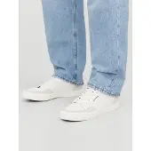 Jack & Jones Baskets basses 'JFWMOrden Combo' bleu marine / blanc / blanc cassé