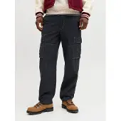 Jack & jones Pantalon cargo noir