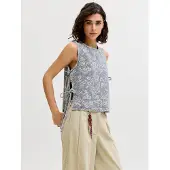 JJXX Haut 'JXMabel' gris denim