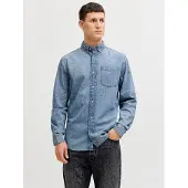 Jack & Jones Chemise 'JJEBROOK' bleu