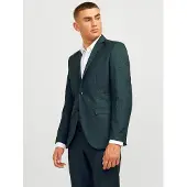 Jack & Jones Veste de costume 'JPRSolaris' vert foncé