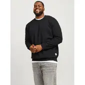 Jack & jones Plus Sweat-shirt noir