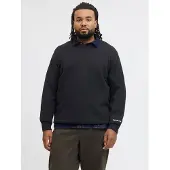 Jack & jones Plus Pull-over 'JORNorrebro' noir