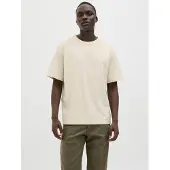 Jack & Jones T-Shirt 'JJEDOVER' blanc cassé