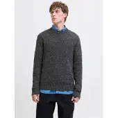 Jack & Jones Lambswool Sweater Gris S Homme
