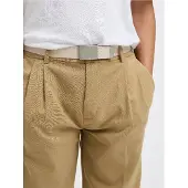 Jack & Jones Ceinture 'JACLondon' crème / argent