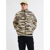 Jack & Jones Veste en polaire beige / moutarde / noir