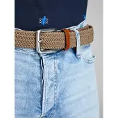 Jack & Jones Ceinture 'JACSPRING' rouille / noisette