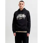 Jack & Jones Logo Hoodie Noir S Homme
