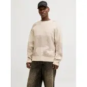 Jack & Jones Pull-over 'JCOFlare' gris / taupe