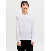 Jack & jones Junior T-Shirt 'College' bleu / blanc