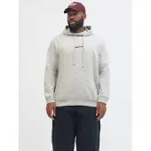 Jack & Jones Plus Sweat-shirt gris clair / noir