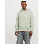 Jack & Jones Sweat-shirt 'JORVesterbro' vert pastel / blanc