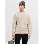Jack & Jones Sweat-shirt 'JJEArchive' crème