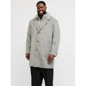 Jack & jones Plus Manteau mi-saison 'JPRBLASTANFORD' gris chiné