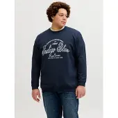 Jack & Jones Pull Denver Graphic Crew Hommes (plussize)