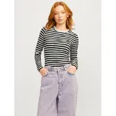 JJXX T-shirt 'JXCeline Gigi' noir / blanc