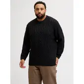 Jack & jones Plus Pull-over noir