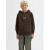 Jack & jones Junior Sweat 'JJESoho' brun foncé / blanc